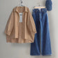 Button Down Shirt With Wide Leg Jeans
