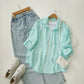 Button Down Shirt With Wide Leg Jeans
