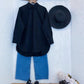 Button Down Shirt With Wide Leg Jeans