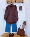 Button Down Shirt With Wide Leg Jeans