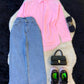 Button Down Shirt With Wide Leg Jeans
