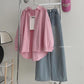 Button Down Shirt With Wide Leg Jeans