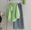 Button Down Shirt With Wide Leg Jeans