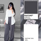 Button Down Shirt With Inner & Formal Wide Leg Pants