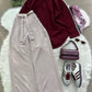 Button Down Shirt With Inner & Formal Wide Leg Pants