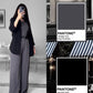 Button Down Shirt With Inner & Formal Wide Leg Pants