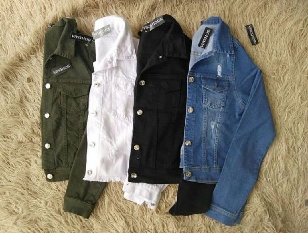 Crop Denim Jacket